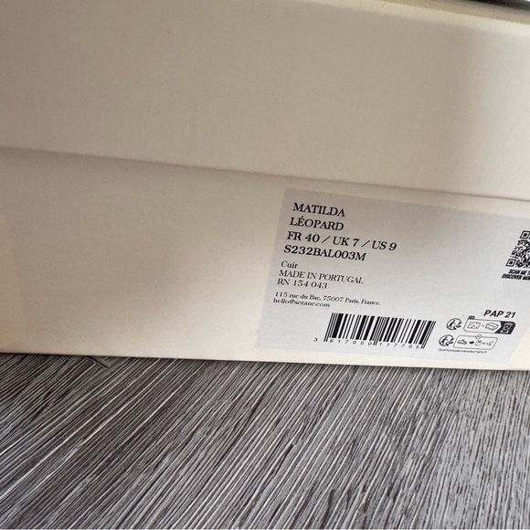 Sezane Leopard Matilda Low Ballerinas - Picture 10 of 10